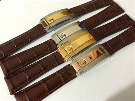 rolex presidential replacement band|rolex leather band replacement.